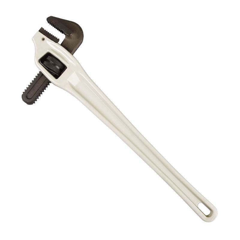 Pipe Wrench , Offset Type, Aluminium Alloy Handle