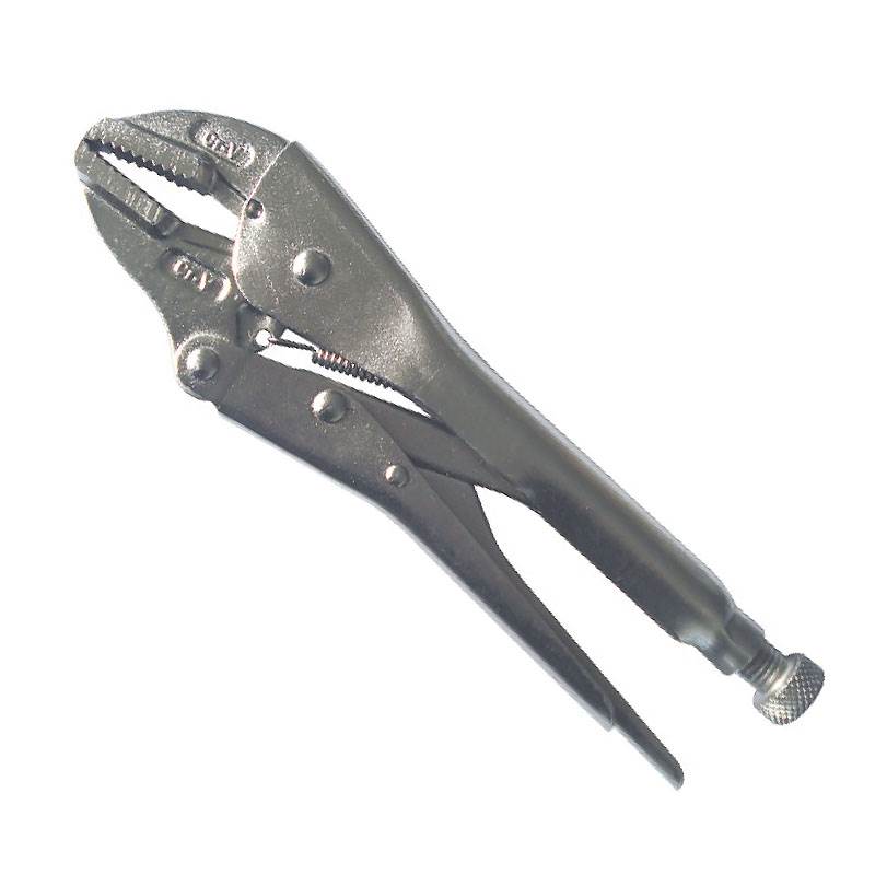 Japanese Type, Straight Jaw Locking Pliers Without Wire Cutters