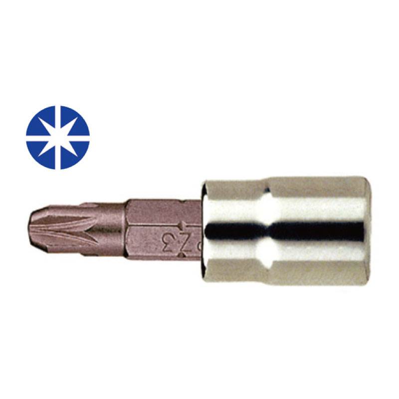 1/4”Dr. Pozidriv Bit Socket