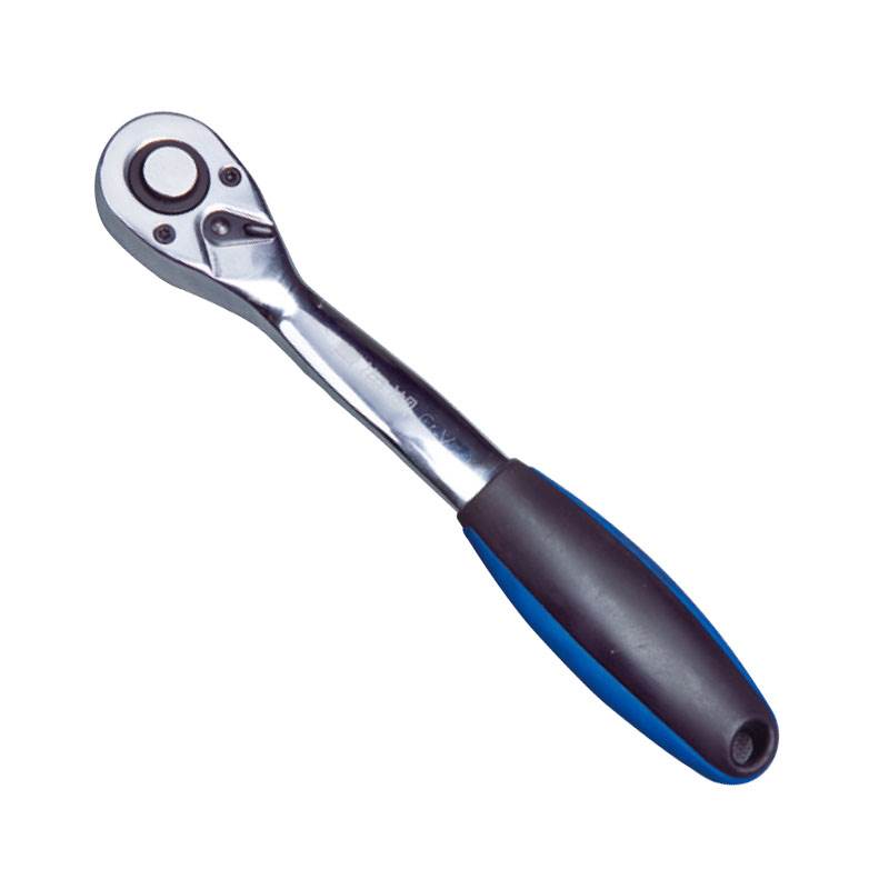 Pear Head Ratchet Wrench With Bending Handle, Quick Release,72 Teeth