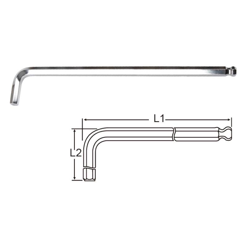 Long Arm Ball Point Hex Key