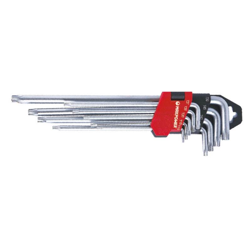 Long Arm Tamper Proof Torx Key Set